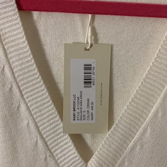 Ramy Brook NWT Cream exclusive Kara dress Size Small - Picture 4 of 6